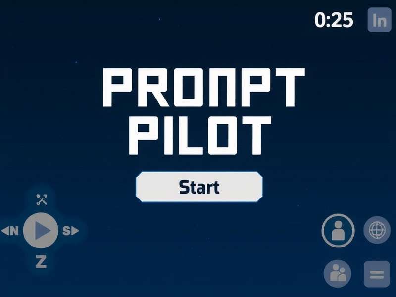 Prompt Pilot Game Screenshot